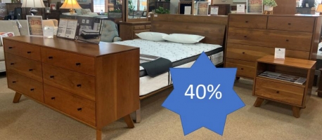 modern bedroom at 40 percent off